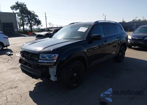 2019 Volkswagen Atlas 3.6L V6 Se W/Technology from USA, damaged, VIN 1V2WR2CAXKC568398